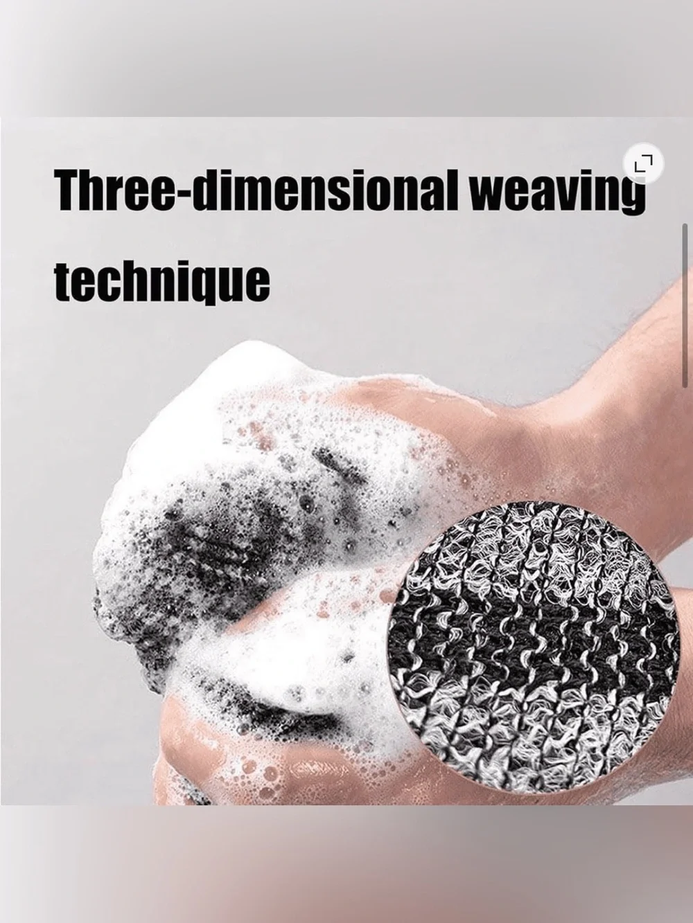 Cleansing and Exfoliating Bath Towel | Extra Long Exfoliating Scrub Cloth